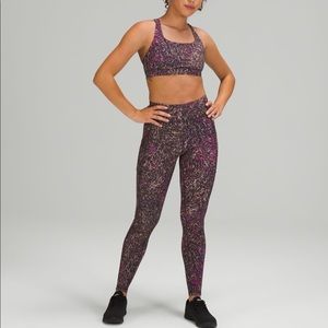 Invigorate Leggings, Size 6, Lululemon, color topography multi